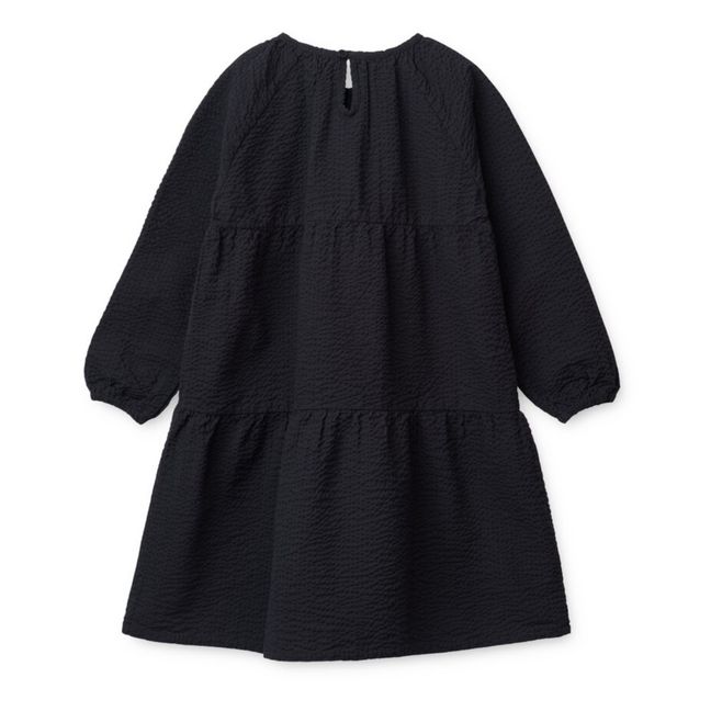 Cecilie Organic Cotton Dress | Black