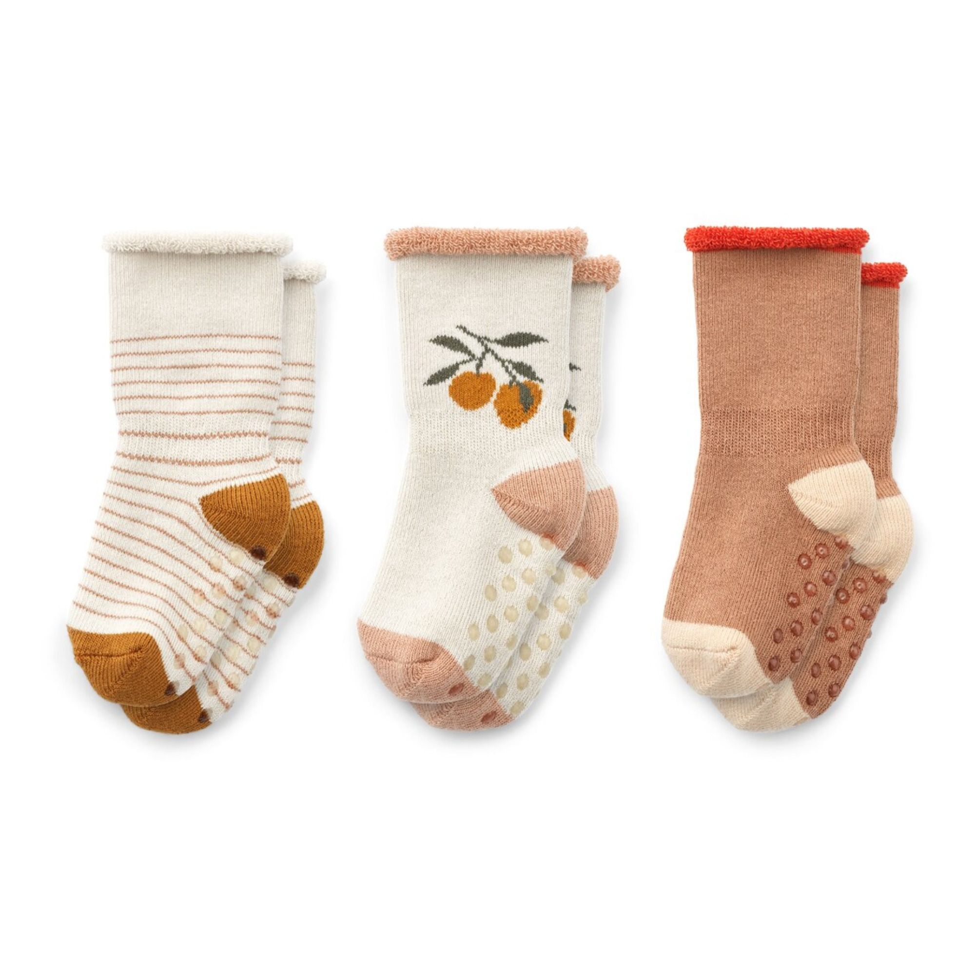 Liewood 3 Paar Pfirsich-Socken Eloy | Seidenfarben