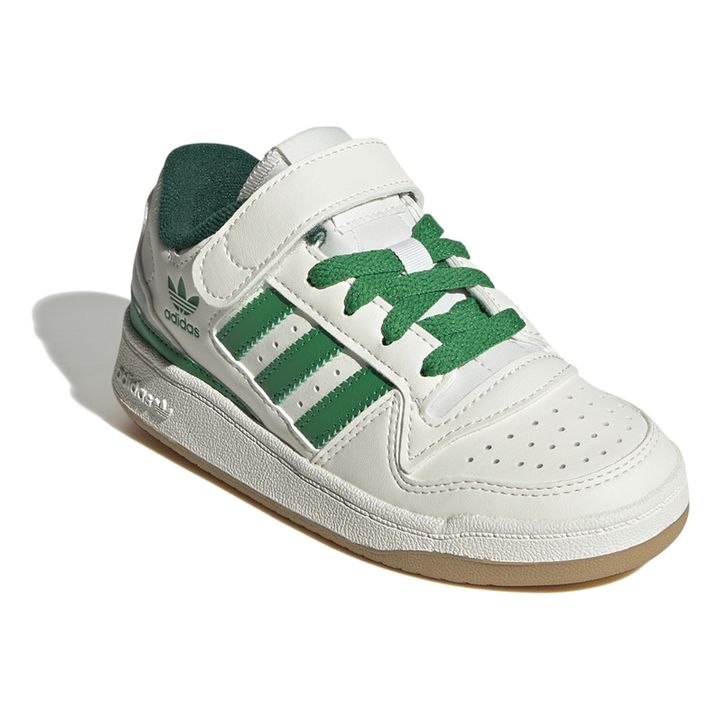Forum Low Scratch and Lace Sneakers | Green- Product image n°1