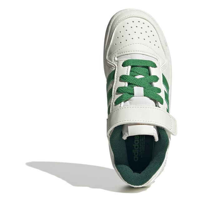 Baskets Forum Low Scratchs Et Lacets | Vert