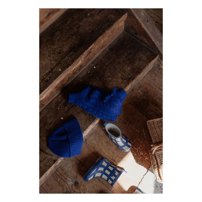 Knit Beanie | Azul Rey