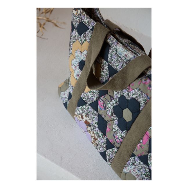 Tote bag Patchwork Thais - Collezione Donna  | Blu