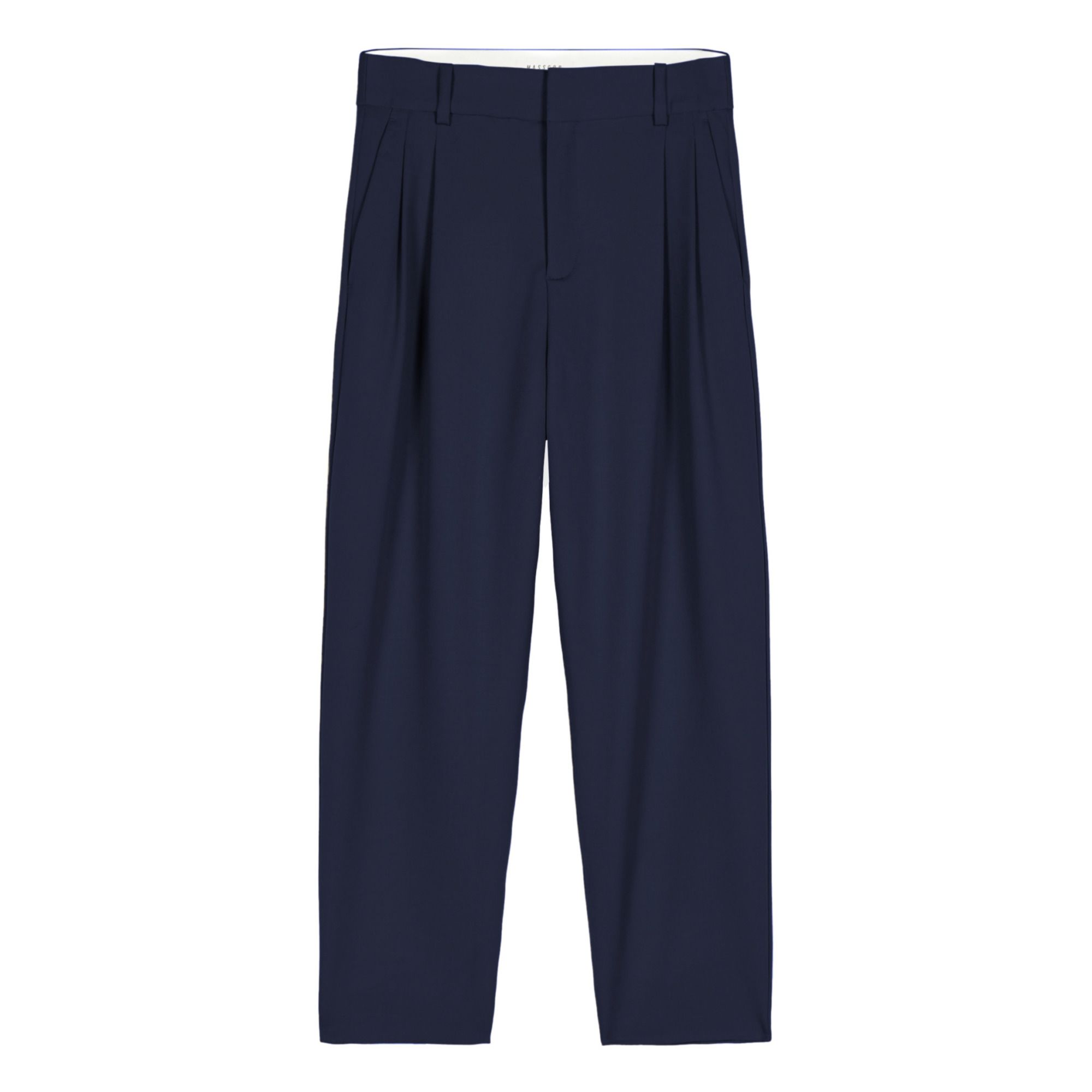 Masscob - Steven Wool Pants - Navy blue | Smallable