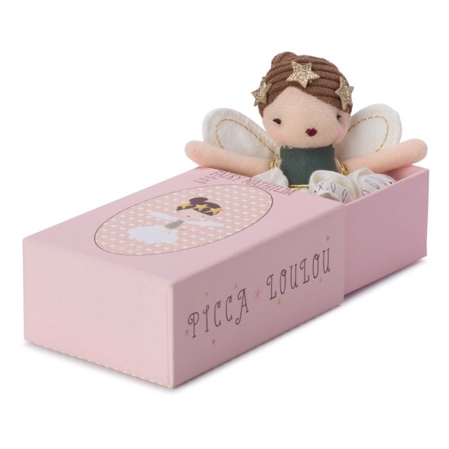 Mini-Puppe Fee Mathilda in ihrer Box