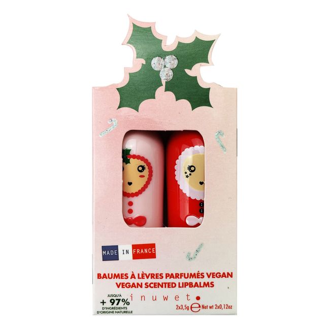 Coffret duo de baumes à lèvres Houx