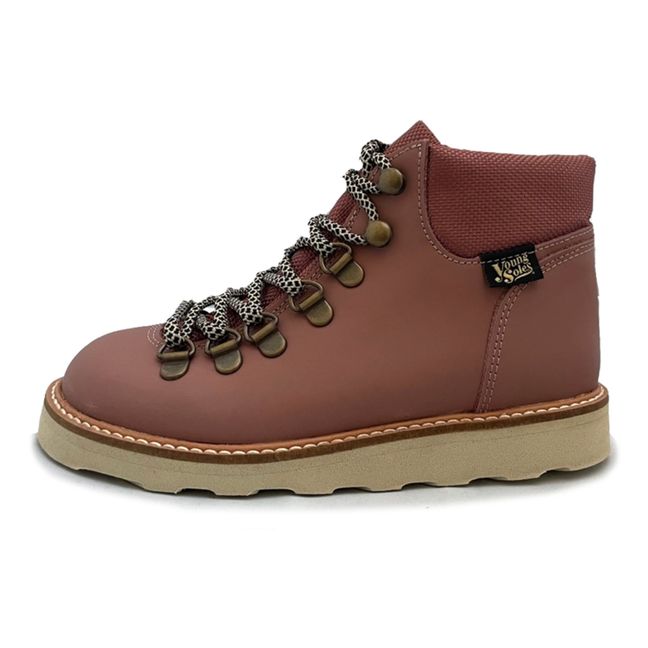 Boots Lacets Eddie | Rose