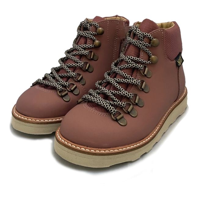 Boots Lacets Eddie | Rose