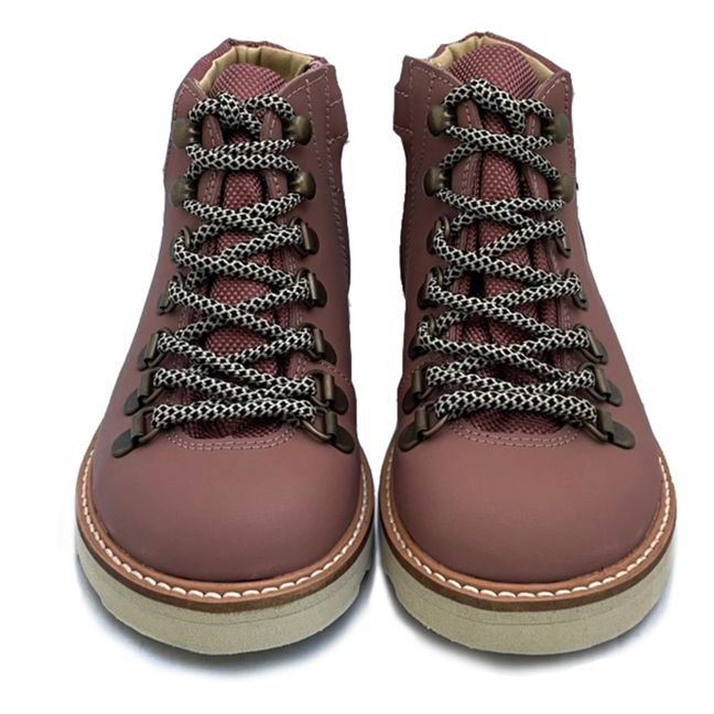 Boots Lace-up Eddie | Pink