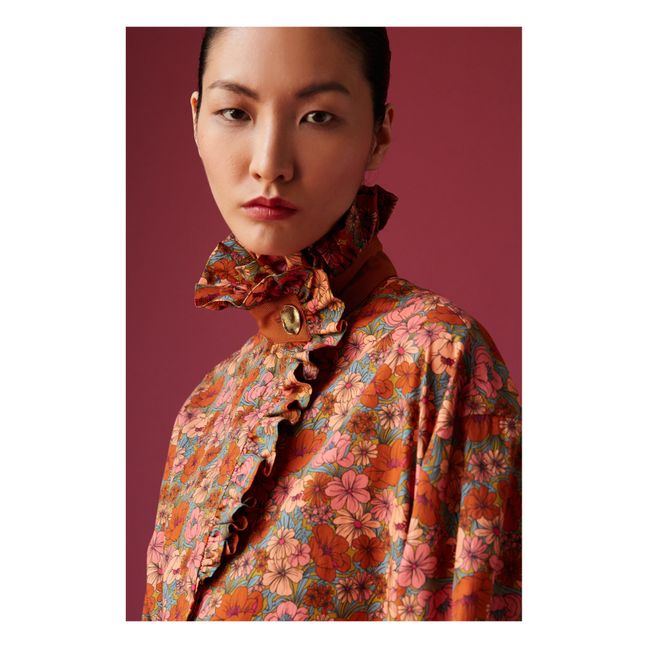 Camisa Ezra Floral | Rojo