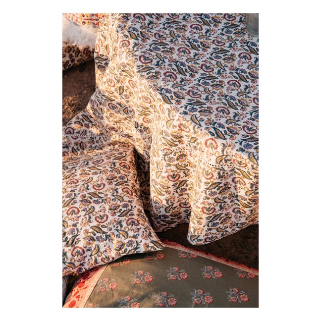 Mantel de algodón orgánico Carla | Crema