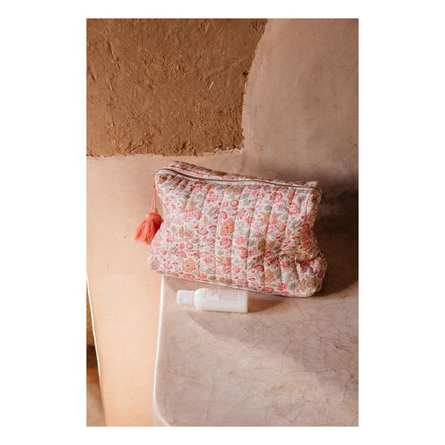 kleine Tasche Teiki aus Bio-Baumwolle | Mattrosa