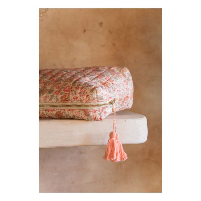 Bolso de mano de algodón orgánico Teiki | Rosa Polvo