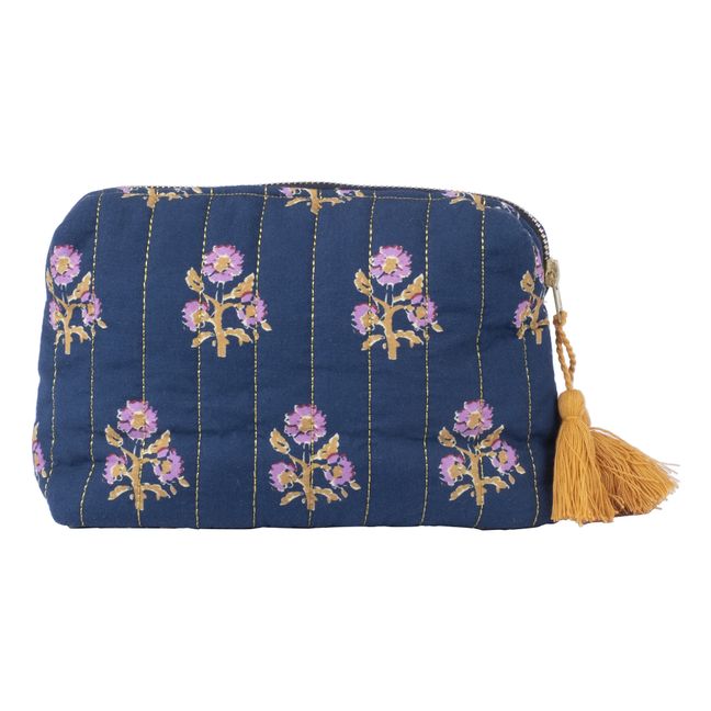 Bolso de mano de algodón orgánico Teiki | Azul Noche
