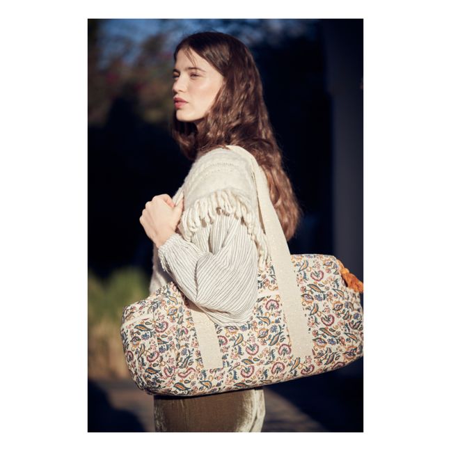 Bolso 24 h Vaeva de algodón orgánico | Crema