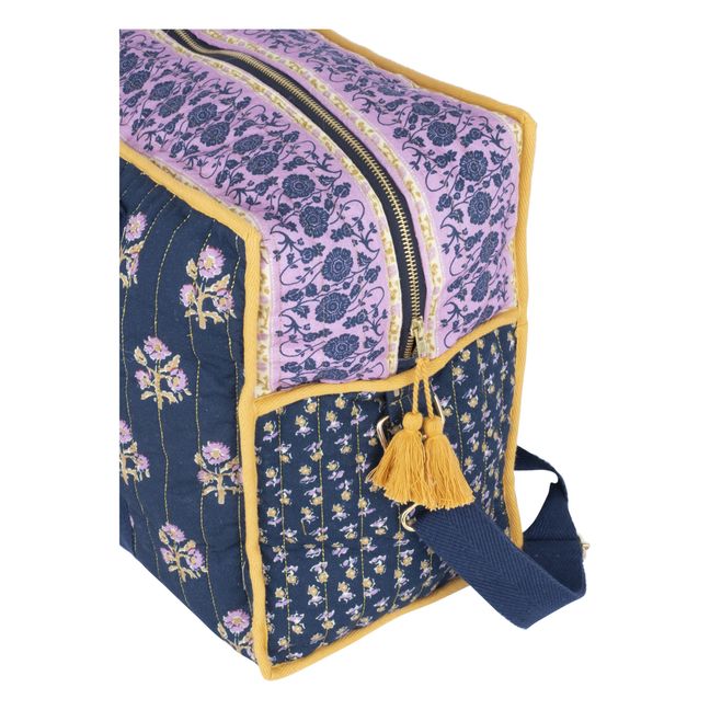 Sac 36h Lilio en coton bio  | Azul Noche