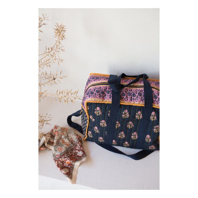 Sac 36h Lilio en coton bio  | Azul Noche