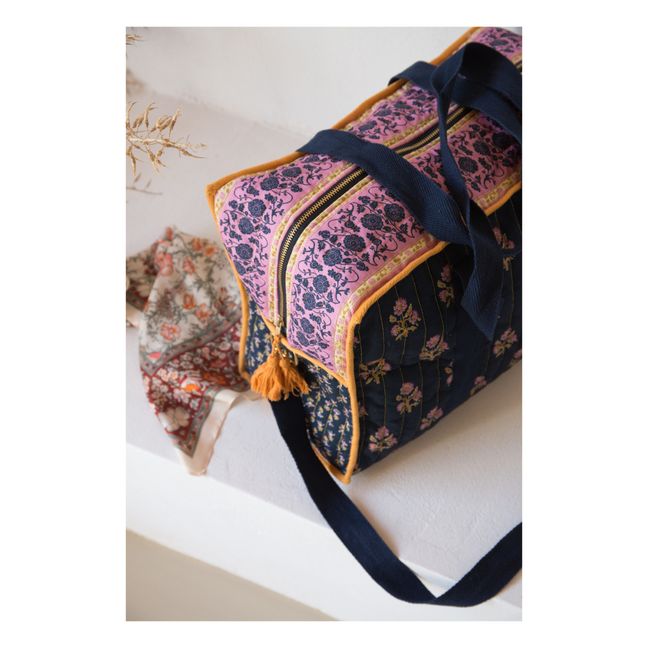 Sac 36h Lilio en coton bio  | Azul Noche