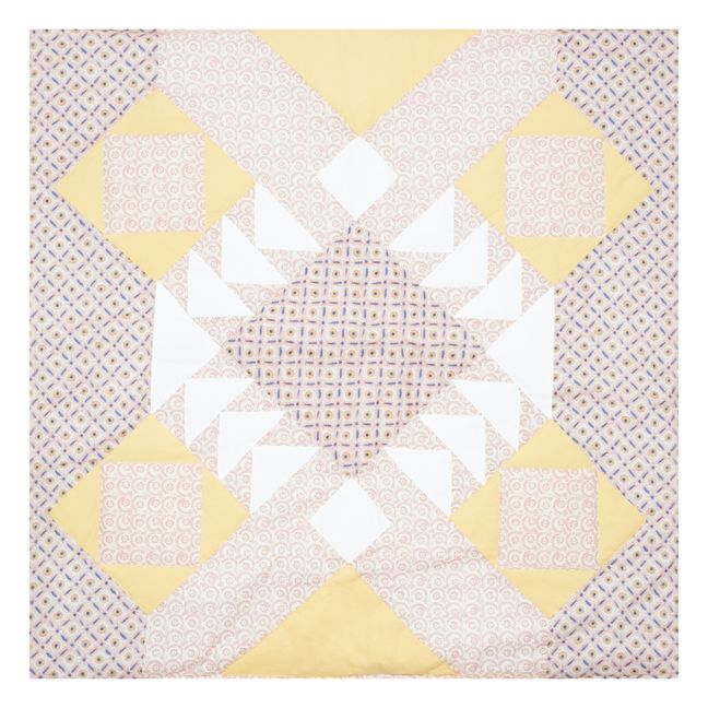 Plaid Aneka en coton bio | Blush