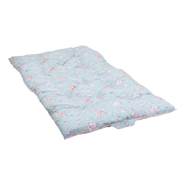 Matelas de sol Many en coton bio | Bleu turquoise