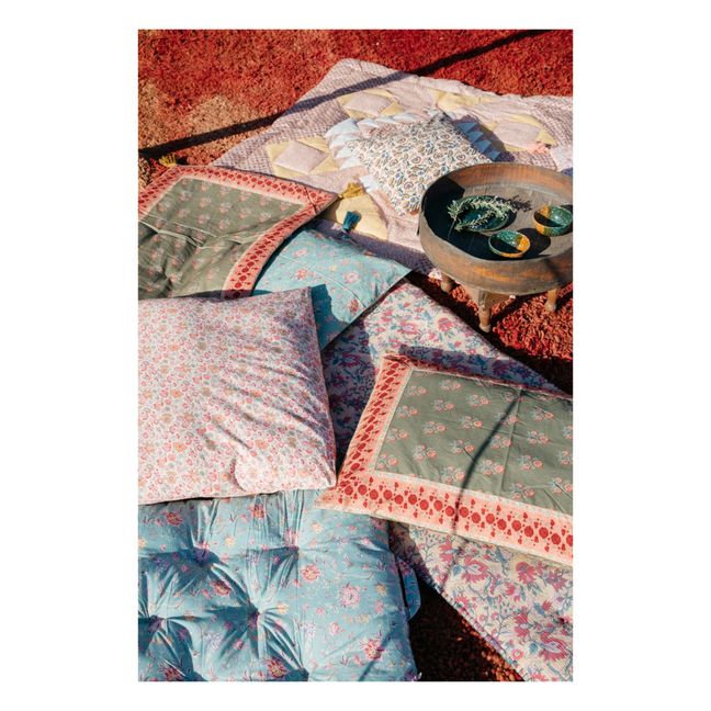 Many Organic Cotton Floor Mattress | Turquoise
