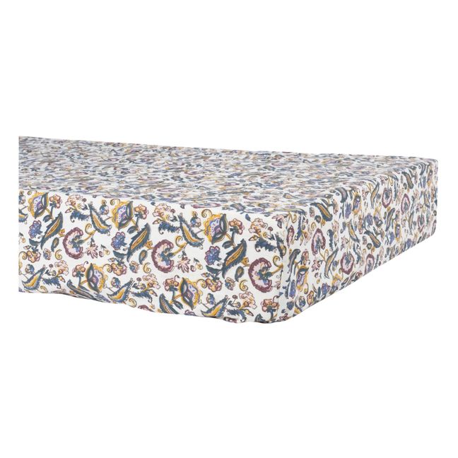 Drap-housse Nicole en coton bio | Crème