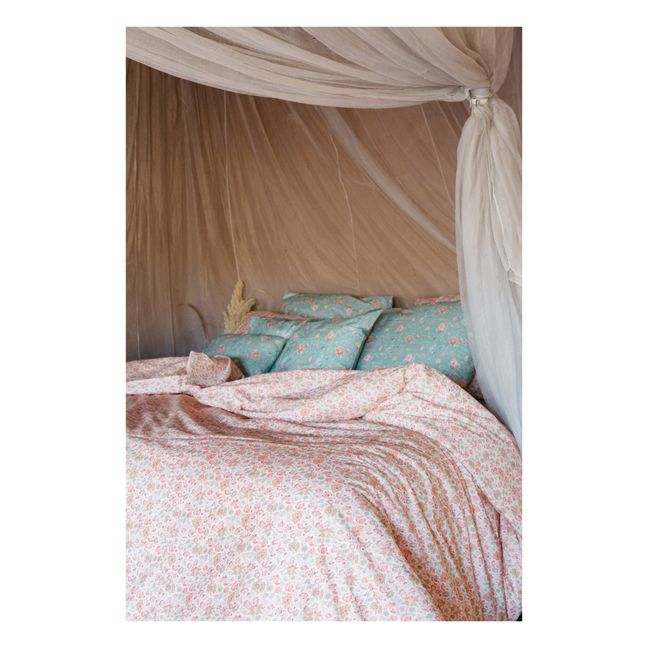Housse de couette Noemie en coton bio | Rose poudré