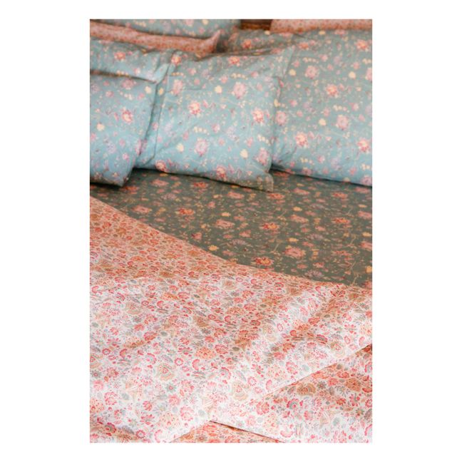 Noemie Organic Cotton Duvet Cover | Powder pink