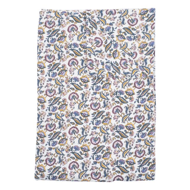 Noemie Organic Cotton Duvet Cover | Cream