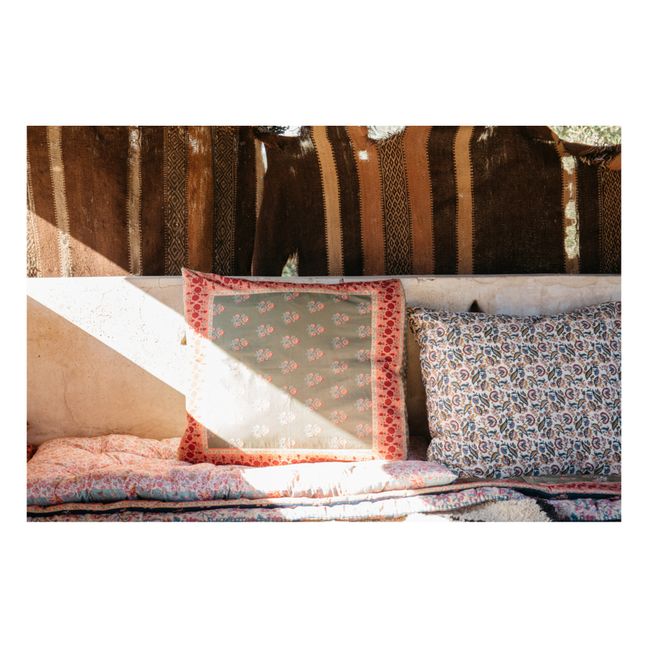 Valerie Organic Cotton Pillowcase | Verde Kaki