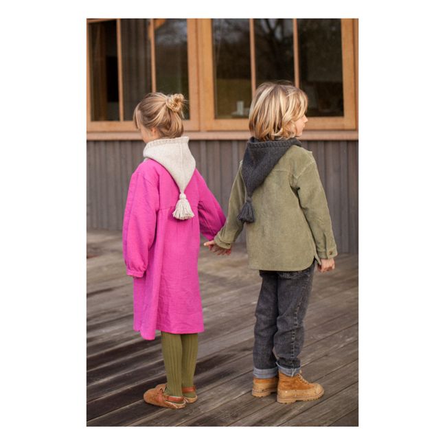 Cagoule Baby Alpaga Lutin | Beige