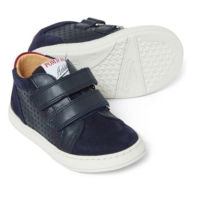 Sneaker mit Klettverschluss Easy Perfo Foam | Navy