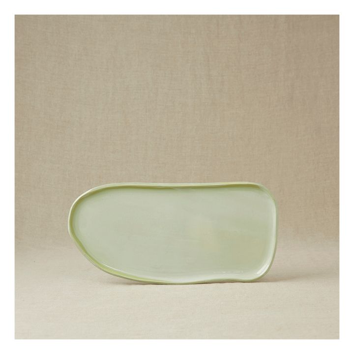 Glazed Stoneware Display Dish | Celadon- Product image n°0