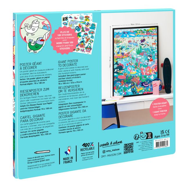 Poster & stickers - Ocean