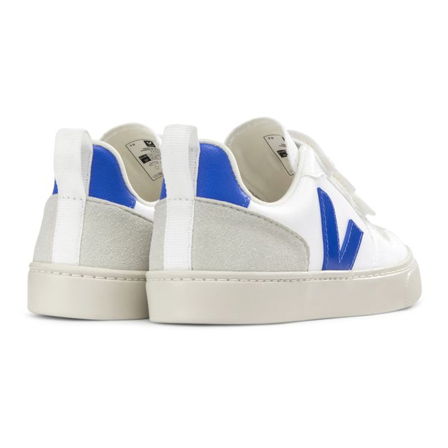Zapatillas de piel V-10 Scratch | Azul