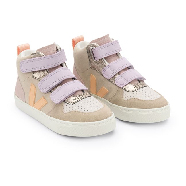 Sneakers V-10 Mid Scratch in pelle scamosciata | Rosa