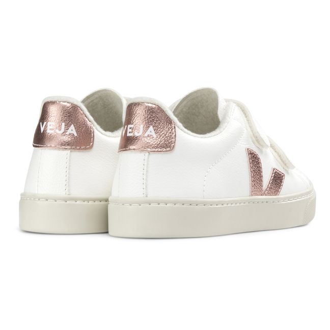 Esplar Scratch Leather Filled Sneakers | Pink