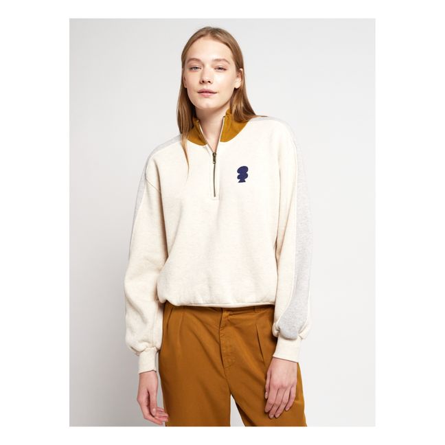 American Vintage - Ypawood Zip-up Sweatshirt - Heather grey | Smallable