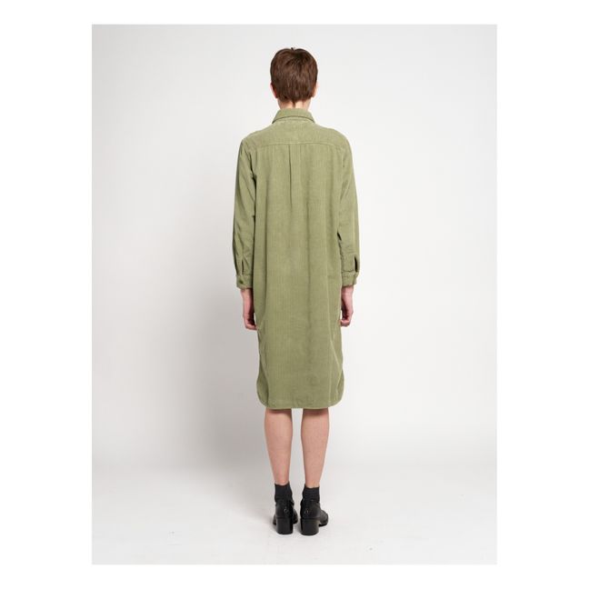 Corduroy Dress - Women’s Collection  | Sage