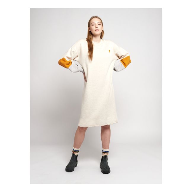 Organic Fleece Dress - Women’s Collection  | Ecru