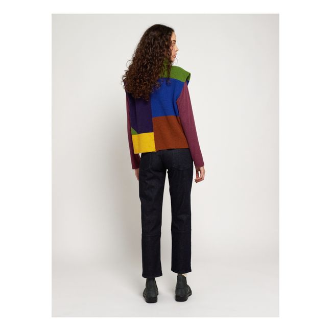 Wool Rollneck Pullover - Women’s Collection  | Purple