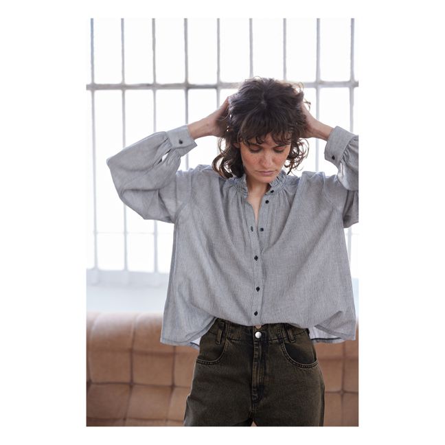 Blouse Soline Clint Rayures | Blu marino