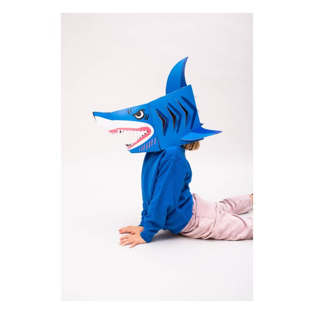 Masque 3D - Sharky | Bleu