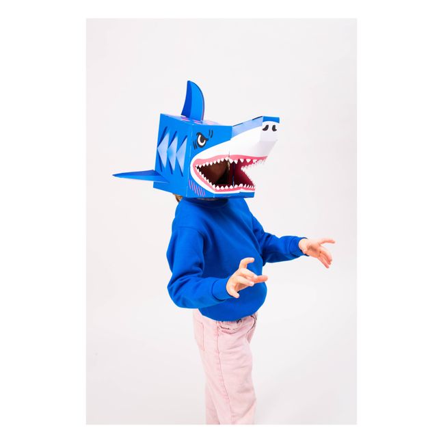 Masque 3D - Sharky | Bleu