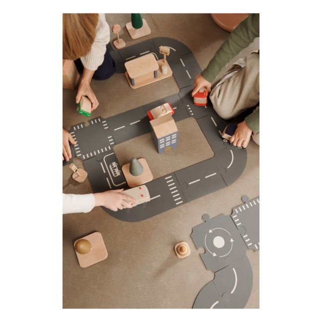 Puzzle route - Set de 10 | Ash grey/Sandy
