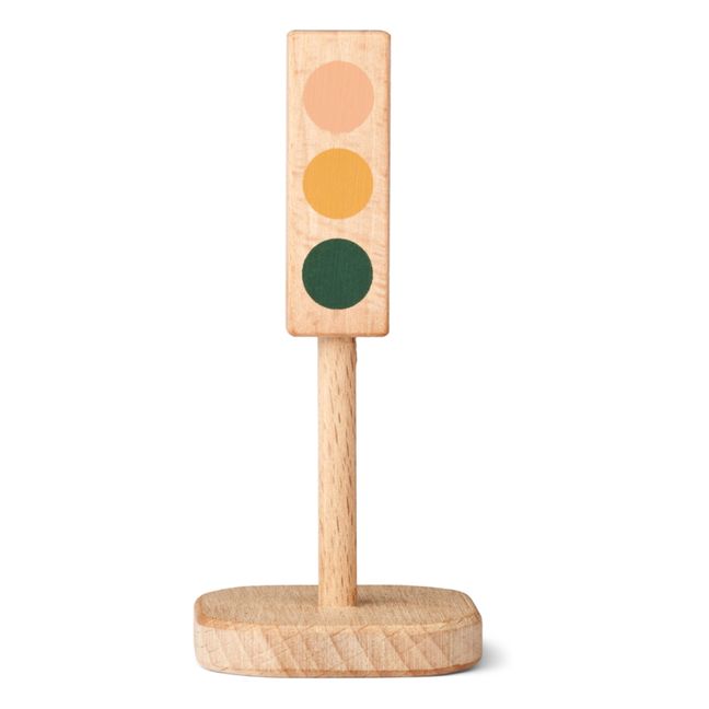 Panneaux de signalisation en bois - Set de 4 | Mustard multi mix