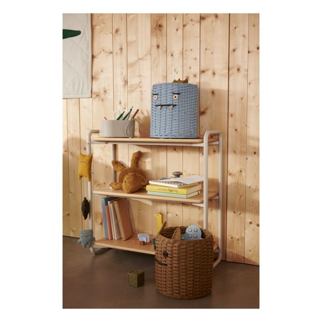 Móvil decorativo Waka de algodón ecológico | Monsters blue mix