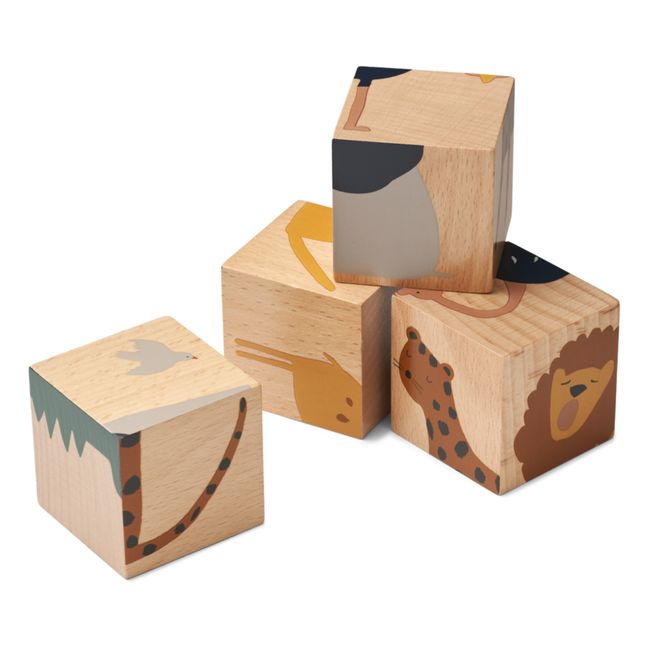 Cubes en bois Aage | All together/Nature