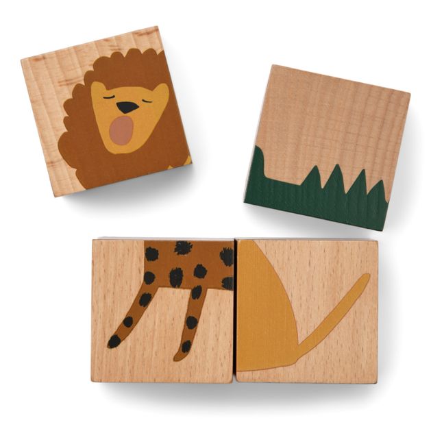 Cubes en bois Aage | All together/Nature