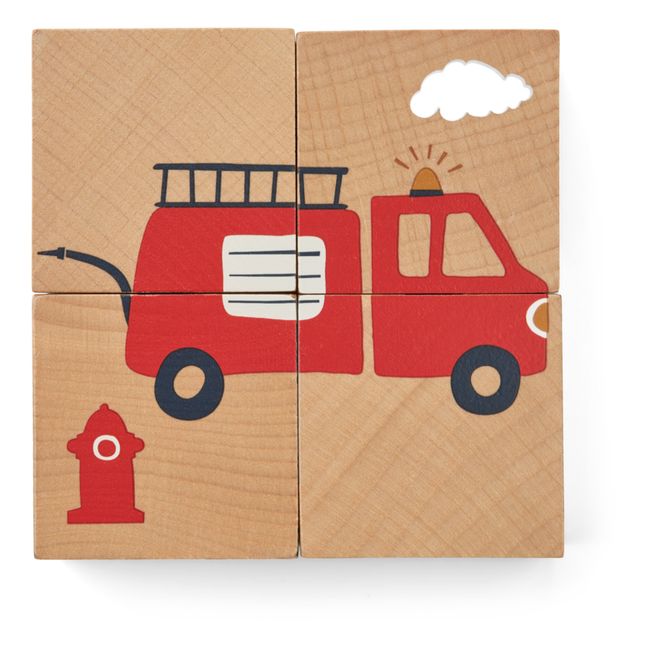 Cubes en bois Aage | Vehicle/Nature