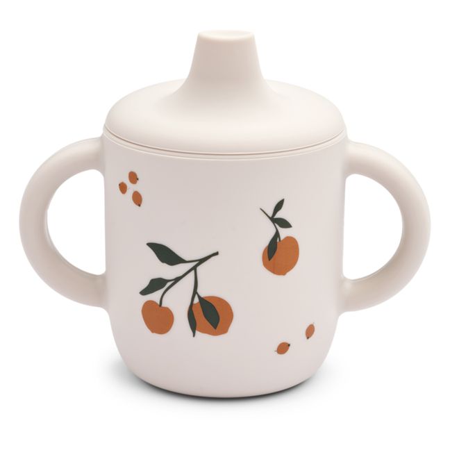 Trinklern-Becher Neil aus Silikon | Peach/Sandy